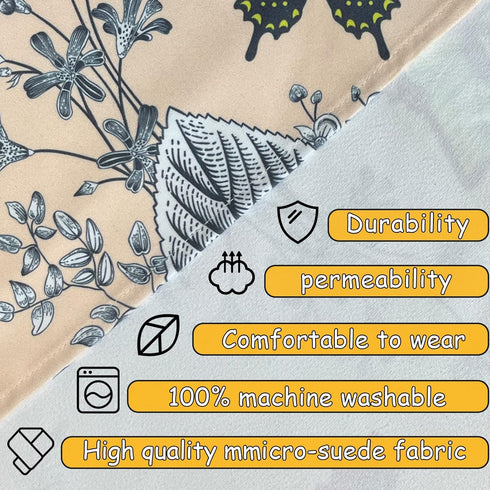 TOCKONIMN Adult Bibs Scarf for Women Eating - Dignified Alternative to Bib for Reusable Elderly Adults Senior Citizens