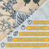 TOCKONIMN Adult Bibs Scarf for Women Eating - Dignified Alternative to Bib for Reusable Elderly Adults Senior Citizens