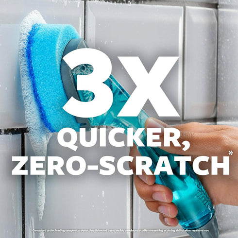 Scotch-Brite Non-Scratch Dishwand Sponge Refills, 10 Dishwand Refills for Kitchen and Household Cleaning