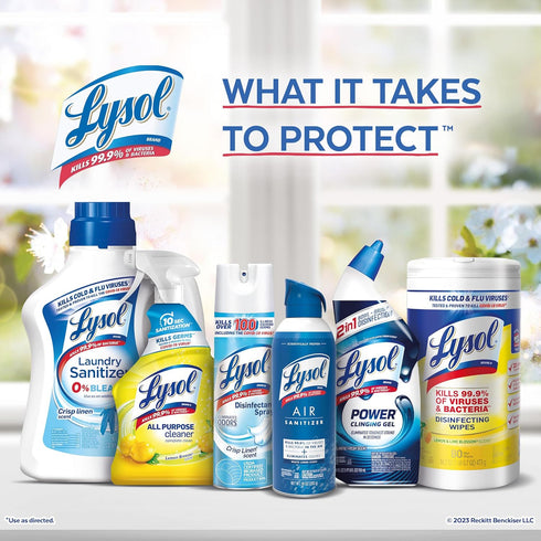 Lysol Air Sanitizer Spray, Simple Fresh Scent, 10 Fl. Oz for Air Sanitization and Odor Elimination (Pack of 3)