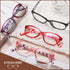 EYEGUARD Polka Dots Fashion Ladies Reading Glasses - 4 Pairs Spring Hinge Readers for Women