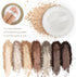 AUEAR 10 Pack Powder Puffs, Washable Pure Cotton Round Makeup Pads for Loose Foundation (White)
