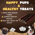 Woofley's 12 Inch (8 Count) Beef Collagen Sticks for Dogs Bully Stick Rawhide Alternative Dog Chews No Hide Bones