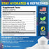 Dr. Berg Zero Sugar Hydration Keto Electrolyte Powder with 1000 mg Potassium & Pink Himalayan Salt - Strawberry