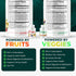 Fruits & Veggies Capsules, Natural Superfood with Vitamins & Minerals, Fruit & Vegetable Supplements for Adults (2 Pack)