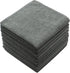 Microfiber Dish Cloths, Ultra Absorbent Kitchen Rags for Washing Dishes, Fast Drying Cleaning Cloth 10 Pack Gray