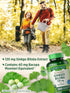 Nature's Truth Ginkgo Biloba 120mg plus Bacopa - 200 Quick Release Capsules, Standardized Extract, Non-GMO and Gluten