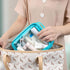PACKISM TSA Approved Clear Makeup Bag - 3 Pack Upgrade Color-Edged Toiletry Bag for Various Storage Needs (Turquoise)