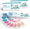 Itch Relief Patches, 54 Natural Bite Relief Stickers, Reduces Itch & Swell, Kid Friendly (3 Colors)