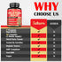 Valerian Root Capsules - 9 Natural Herbs including Ashwagandha, Turmeric, Ginger, Ceylon Cinnamon (90 Caps)