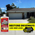 Overnight Stain Remover for Cleaning Oil Stains on Concrete, Driveway, Pavers & Garage Floors (White)