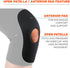 Ergodyne ProFlex 615 Knee Sleeve, Black, Large