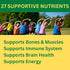 Greenfield Nutritions Halal Multivitamins for Women and Men - 60 Gelatin Free Multivitamin Tablets with 27+ Vitamin Minerals, A, B12, C, D3, Iron and Zinc - Supports Immunity Bone and Overall Health