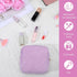 Xinjoduz Feminine Menstrual Care Bags for Teen Girls, Mini Corduroy Period Bag for Storing Sanitary Napkins Portable