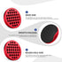 Silicone Curl Brush Set (Red) | Magic Curly Hair Brush, Africa Comb, Afro Pick, Wave Curler Tool for Men, Women, Boys,