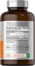 Horbaeach Calcium Supplement with Vitamin D3 | 600 mg | 120 Softgels | Non-GMO and Gluten Free