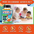 Genius IQ Kids Brain Supplements for Memory and Focus, Omega 3-6-9 Gummy Vitamins, 60 Gummies