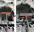 Window Squeegee for Window Cleaning - 2 in 1 Car Window Tool with Extension Pole, Shower Squeegee