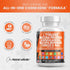 Clean Nutraceuticals L Tyrosine 1000mg, Mucuna Pruriens 6000mg, Focus Supplement with Ashwagandha, Ginkgo Biloba,