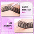 wiwoseo False Eyelashes - Self-Adhesive Natural Wispy Fluffy 16MM Faux Mink Lashes, Reusable