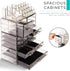 Sorbus Large Makeup Organizer, Clear Stackable Jewelry & Makeup Organizer for Vanity, 12 Drawers