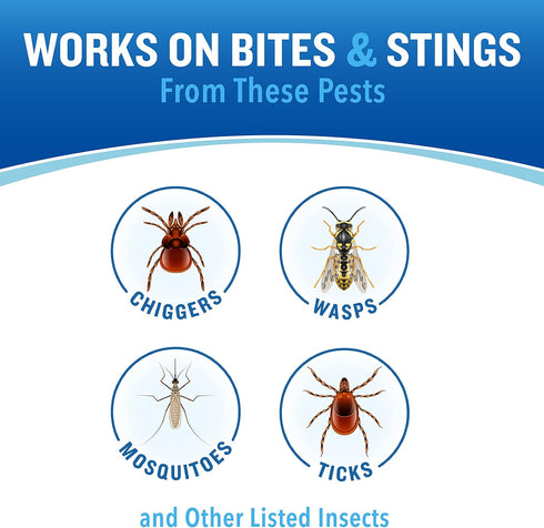 Cutter BiteMD Insect Bite Relief Stick - Analgesic and Antiseptic 0.5 Fl Oz
