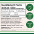 Glucosamine Chondroitin Triple Strength (1,500mg Glucosamine Sulfate, 1,200mg Chondroitin) 180 Tablets, Two Month Supply (Joint Support Supplement) Gluten Free, Non-GMO by Double Wood