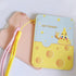 Slim PU Wallet for Birth Control Pills - Yellow Credit Card Sleeve
