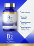 Carlyle Vitamin B-2 400mg | 180 Count | Non-GMO, Gluten Free Supplement | Riboflavin