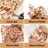 JarThenaAMCS Baking Beeswax Wrap Food Sandwich Wrap Sheet Bread Reusable Oil-Proof Picnic Liner for Home Party Kitchen