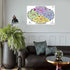 MISKYN Menstrual Cycle Poster Watercolor Nutrition Menstrual Cycle Diagram Female Menstrual Cycle Infograph Canvas
