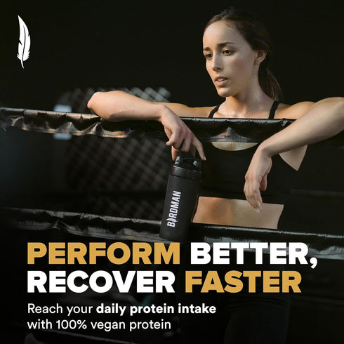 BIRDMAN Falcon Performance Vegan Protein Powder, 31g Protein, 5g Creatine, 5g BCAA, Low Carb, Sugar Free, Vanilla - 19