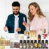 Set TSVATE DIY Perfume Making Kit for Women- Roller Perfume Making Kit, Travel Perfume with Essential Oil, Spray