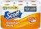 Scott ComfortPlus Toilet Paper - 12 Double Rolls, 231 Sheets per Roll, Septic-Safe, 1-Ply
