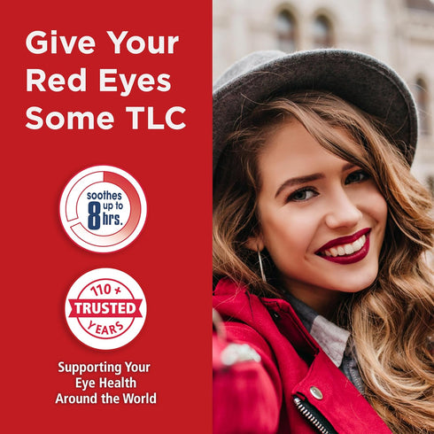 Rohto Max Strength Redness Reliever Eye Drops, Fast Cooling Relief for Red, Dry, Itchy Eyes, 0.4 fl oz Bottle