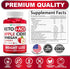 Vital Pulse Gummies Gummies Gummy Keto ACV Advanced Weight Loss - Sugar Free ACV Keto - Supplement for Women and Men