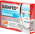 Sudafed PE Head Congestion + Flu Severe Decongestant Tablets for Adults, 24 ct