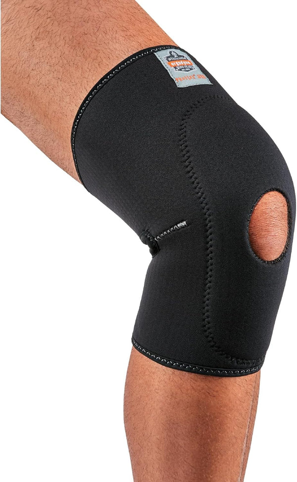 Ergodyne ProFlex 615 Knee Sleeve, Black, Large