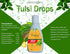 Tulsi Drops Natural Immunity Booster Pack - Certified 5 Different Rare Tulsi, Holy Basil Drops, 30 ML