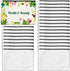 AMADAILY 24Pcs Sublimation Blank Canvas Makeup Bags, DIY Heat Transfer Cosmetic Bags with Black Zipper, 7.87 x 5.7 Inch