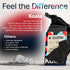 Koala Lens Cleaning Cloth, Japanese Microfiber, Eyeglass Cleaner, Black & Green, Pack of 6
