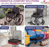 8 16 16 18 24 2 3 NOVA Gel & Memory Foam Seat & Wheelchair Cushion in Sizes (from x to x Extra Wide), Comfortable