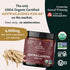 TRIBE ORGANICS Ashwagandha KSM 66 - Pure Organic Root Powder Extract for Focus & Mood Support, 90 Capsules