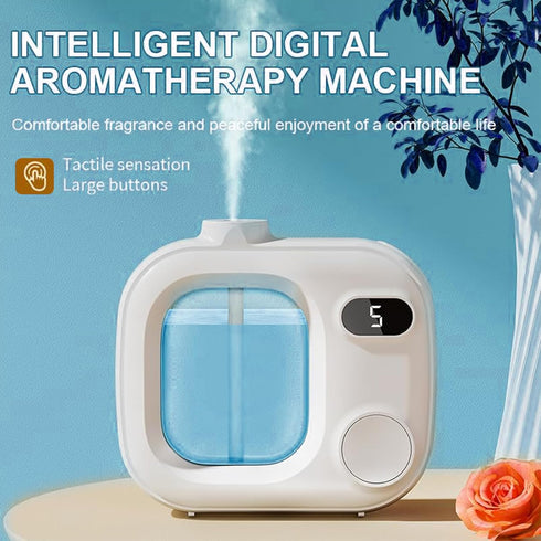 Youqsm 5 360 Aromatherapy Diffuser Smart Fragrance Essential Oils Difuser Air Scent Humidifier for Home Large Rooms