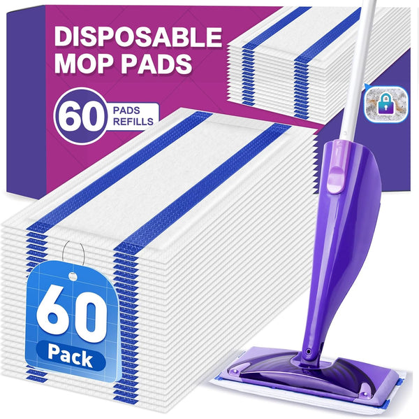 NXPPYY Mop Pads Refills Compatible with Swiffer WetJet Mop, Disposable Mop Pads for