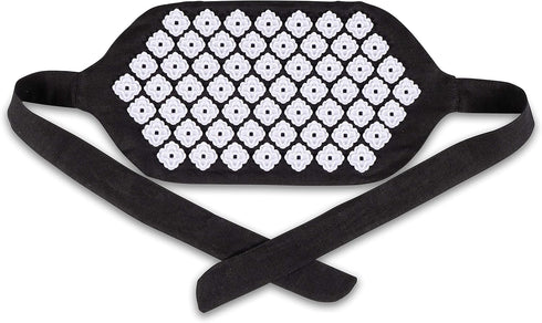 Kanjo Premium Acupressure Belt, Lightweight Pain Relief, 100% Cotton Linen, Includes Carry Bag, Onyx