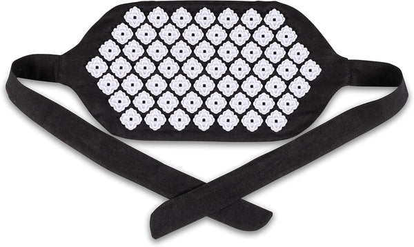 Kanjo Premium Acupressure Belt, Lightweight Pain Relief, 100% Cotton Linen, Includes Carry Bag, Onyx