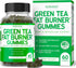 Green Tea Fat Burner Weight Loss Gummies, 60 Count, Appetite Suppressant for Women, Belly Fat Burner for Men