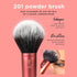 Real Techniques Ultra Plush Powder Makeup Brush - Large, Fluffy, Vegan, for Setting Powder & Blush
