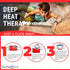 Sport & Back Hot Pack, Reusable for Neck, Shoulders & Joint Pain Relief, Click to Activate, Advanced Hot Therapy